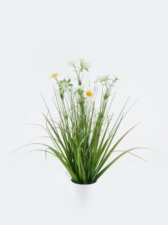 Artificial Grass 22*22*97cm Daisy *15 potted grass GS-29424036 Grass&PLANT 3,000+ sqm showroom with thousands of artificial flowers, plants & trees ready for global sourcing.