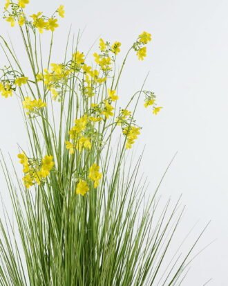 Artificial Grass 65*65*120cm Daphne *3 in PP pot GS-45724009-Y1 2024Jun YeahFlower is one of Chinese leading OEM manufacturers and exporters , supplying the silk flowers, wholesale artificial trees