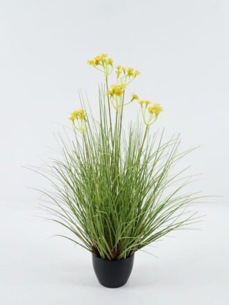Artificial Grass 41*41*58cm Grass *5 in PP pot GS-45724003-P1 Grass&PLANT 3,000+ sqm showroom with thousands of artificial flowers, plants & trees ready for global sourcing.