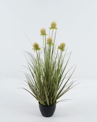 Artificial Grass 41*41*58cm Grass *5 in PP pot GS-45724003-G1 2024Jun YeahFlower is one of Chinese leading OEM manufacturers and exporters , supplying the silk flowers, wholesale artificial trees