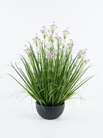 Artificial Grass 15*15*53cm Wildflower *5 in pp pot GS-29424053 Grass&PLANT 3,000+ sqm showroom with thousands of artificial flowers, plants & trees ready for global sourcing.