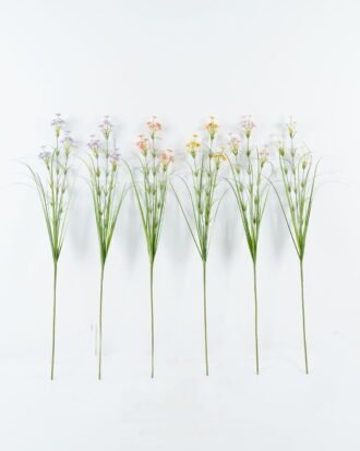 Artificial Grass 8*8*89cm Wildflower *3 spray GS-29424048 2024Jun YeahFlower is one of Chinese leading OEM manufacturers and exporters , supplying the silk flowers, wholesale artificial trees