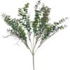 Artificial Plant 18*18*53cm Eucalyptus *7 bush GS-36624003 2024Jun YeahFlower is one of Chinese leading OEM manufacturers and exporters , supplying the silk flowers, wholesale artificial trees
