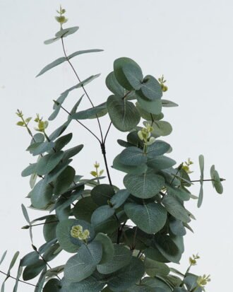 Artificial Plant 30*30*65cm Eucalyptus Leaf in pot GS-29824007 2024Jun YeahFlower is one of Chinese leading OEM manufacturers and exporters , supplying the silk flowers, wholesale artificial trees