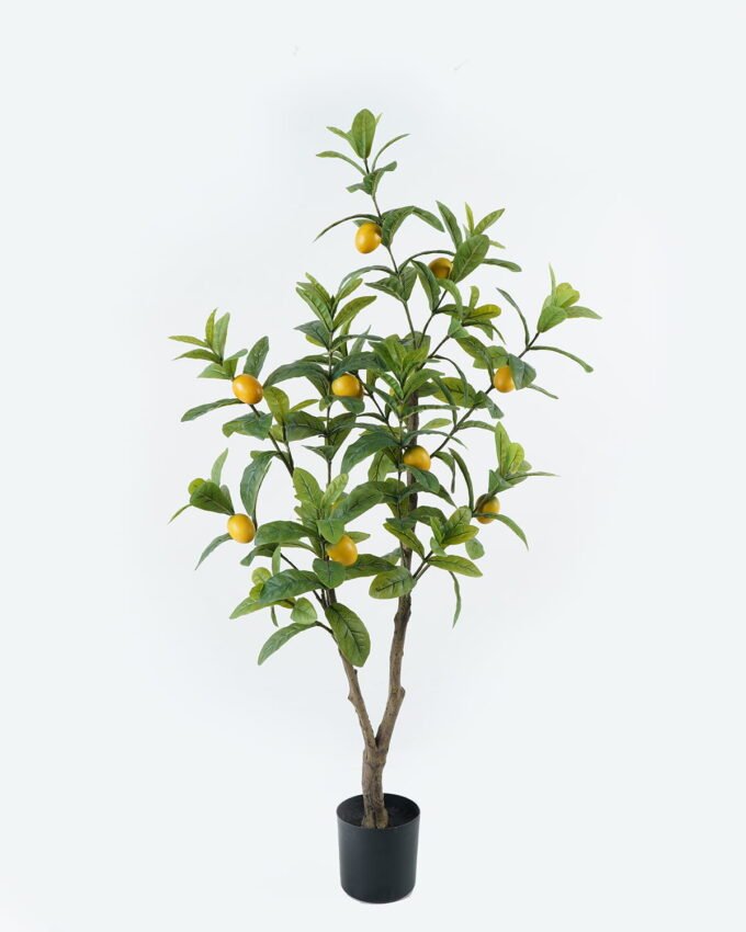 Artificial Plant 45*35*113cm Lemon Tree in pot GS-70123039 2024Jun YeahFlower is one of Chinese leading OEM manufacturers and exporters , supplying the silk flowers, wholesale artificial trees