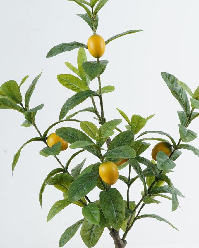 Artificial Plant 35*35*74cm Lemon Tree in pot GS-70123040 2024Jun YeahFlower is one of Chinese leading OEM manufacturers and exporters , supplying the silk flowers, wholesale artificial trees