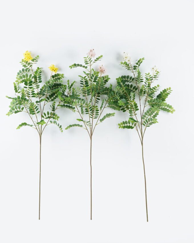 Artificial Plant 45*45*125cm Sophora flower *5 single stem GS-74824001 2024Jun YeahFlower is one of Chinese leading OEM manufacturers and exporters , supplying the silk flowers, wholesale artificial trees