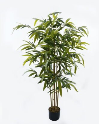 Artificial Tree 150cm Bamboo *5 in pp pot GS-30424003 2024Jun YeahFlower is one of Chinese leading OEM manufacturers and exporters , supplying the silk flowers, wholesale artificial trees