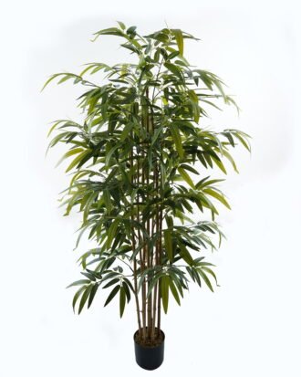 Artificial Tree 180cm Bamboo *7 in pp pot GS-30424004 2024Jun YeahFlower is one of Chinese leading OEM manufacturers and exporters , supplying the silk flowers, wholesale artificial trees