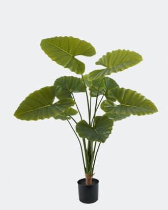 Artificial Tree 70*70*110cm Alocasia macrorrhiza in pp pot/*10 lvs GS-10724001 Tree&Plant 3,000+ sqm showroom with thousands of artificial flowers, plants & trees ready for global sourcing.