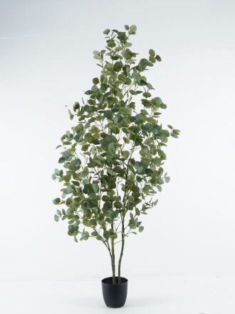 Artificial Tree 60*60*150cm Eucalyptus *2 in PP pot/564 lvs GS-30424030 Tree&Plant 3,000+ sqm showroom with thousands of artificial flowers, plants & trees ready for global sourcing.