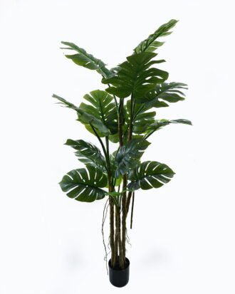 Artificial Tree 65*65*180cm Monstera *4 in PP pot/19 lvs GS-48524011 2024Jun YeahFlower is one of Chinese leading OEM manufacturers and exporters , supplying the silk flowers, wholesale artificial trees
