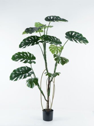 Artificial Tree 100*100*180cm Monstera in pp pot GS-45124001 Tree&Plant 3,000+ sqm showroom with thousands of artificial flowers, plants & trees ready for global sourcing.