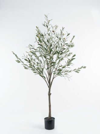 Artificial Tree 120*120*243cm Olive tree in PP pot/1476 lvs GS-59524008 Tree&Plant 3,000+ sqm showroom with thousands of artificial flowers, plants & trees ready for global sourcing.
