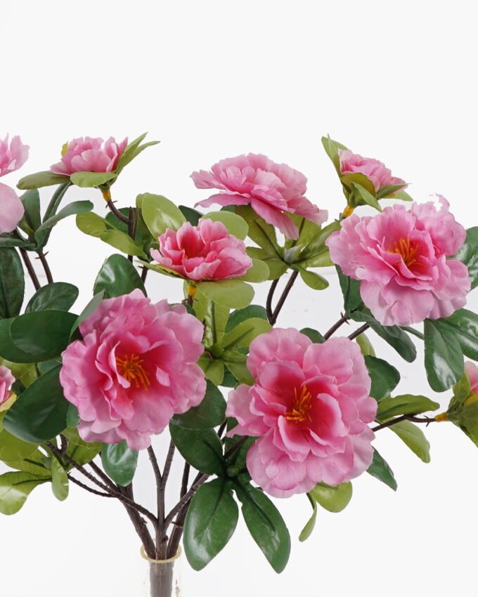 Artificial Flower 22*22*27cm Azalea *12 bush GS-30424042CT-P1 2024Jul YeahFlower is one of Chinese leading OEM manufacturers and exporters , supplying the silk flowers, wholesale artificial trees