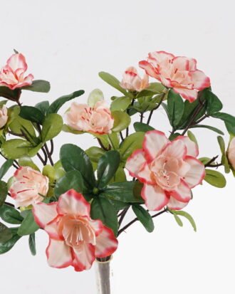 Artificial Flower 22*22*27cm Azalea *12 bush GS-30424042CT-R1 2024Jul YeahFlower is one of Chinese leading OEM manufacturers and exporters , supplying the silk flowers, wholesale artificial trees