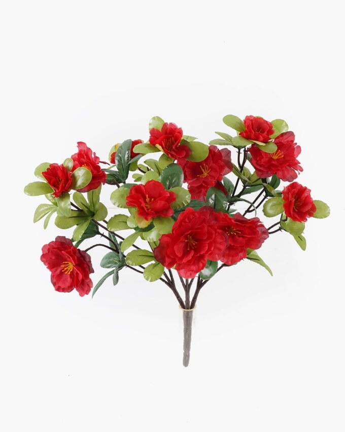 Artificial Flower 22*22*27cm Azalea *12 bush GS-30424042CT Flowers Bush YeahFlower is one of Chinese leading OEM manufacturers and exporters , supplying the silk flowers, wholesale artificial trees