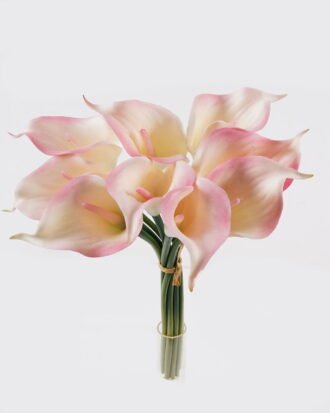 Artificial Flower 20*20*33cm Callalily *9 bundle GS-41524001CT-P1 2024Jul YeahFlower is one of Chinese leading OEM manufacturers and exporters , supplying the silk flowers, wholesale artificial trees