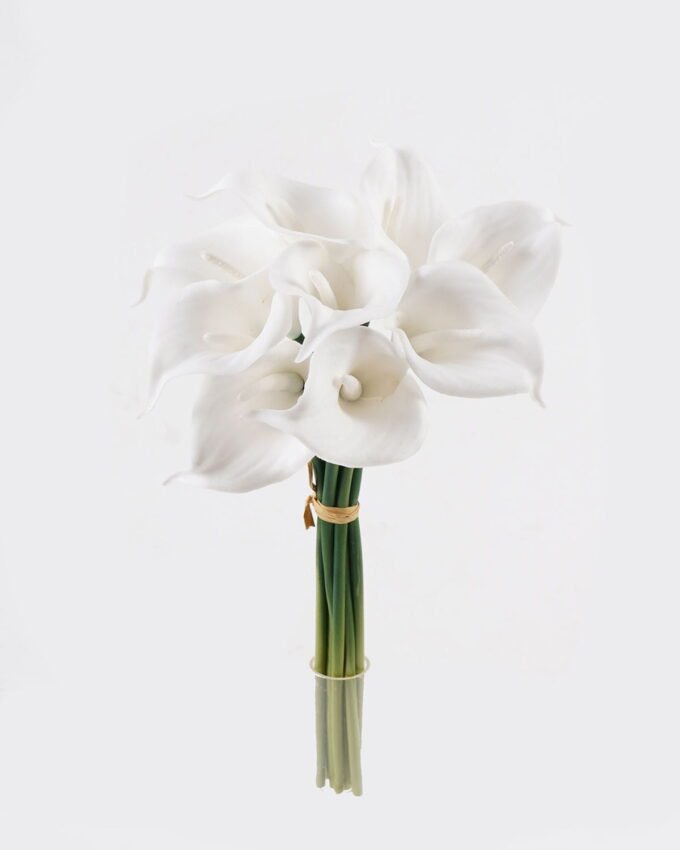 Artificial Flower 20*20*33cm Callalily *9 bundle GS-41524001CT-W1 2024Jul YeahFlower is one of Chinese leading OEM manufacturers and exporters , supplying the silk flowers, wholesale artificial trees