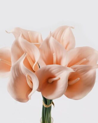 Artificial Flower 20*20*33cm Callalily *9 bundle GS-41524001CT 2024Jul YeahFlower is one of Chinese leading OEM manufacturers and exporters , supplying the silk flowers, wholesale artificial trees
