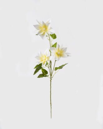 Artificial Flower 23*23*82cm Clematis florida *3 single stem GS-64924015CT-W1 2024Jul YeahFlower is one of Chinese leading OEM manufacturers and exporters , supplying the silk flowers, wholesale artificial trees