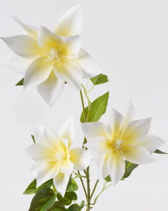 Artificial Flower 23*23*82cm Clematis florida *3 single stem GS-64924015CT-W1 2024Jul YeahFlower is one of Chinese leading OEM manufacturers and exporters , supplying the silk flowers, wholesale artificial trees