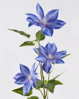 Artificial Flower 23*23*82cm Clematis florida *3 single stem GS-64924015CT 2024Jul YeahFlower is one of Chinese leading OEM manufacturers and exporters , supplying the silk flowers, wholesale artificial trees