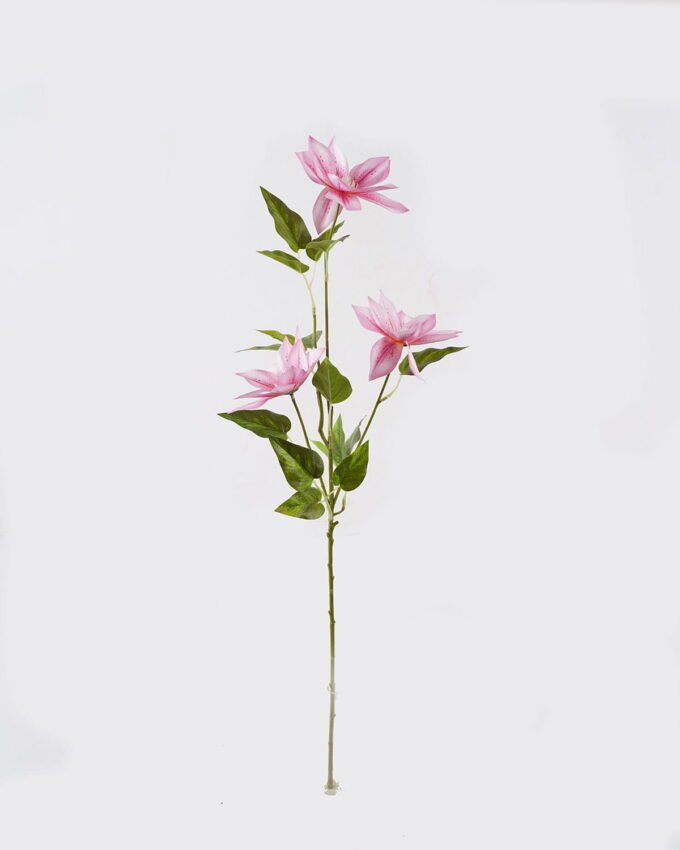 Artificial Flower 23*23*82cm Clematis florida *3 single stem GS-64924015CT 2024Jul YeahFlower is one of Chinese leading OEM manufacturers and exporters , supplying the silk flowers, wholesale artificial trees