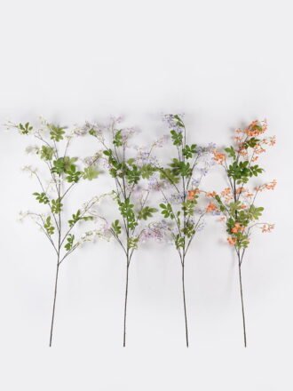 Artificial Flower 60*60*178cm Clematis florida single stem GS-53624009CT-O1 Single Flowers 3,000+ sqm showroom with thousands of artificial flowers, plants & trees ready for global sourcing.