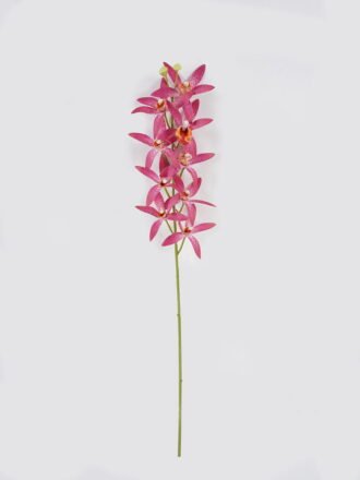 Artificial Flower 14*14*74cm Cymbidium faberi *9 single stem GS-64924018CT Single Flowers 3,000+ sqm showroom with thousands of artificial flowers, plants & trees ready for global sourcing.
