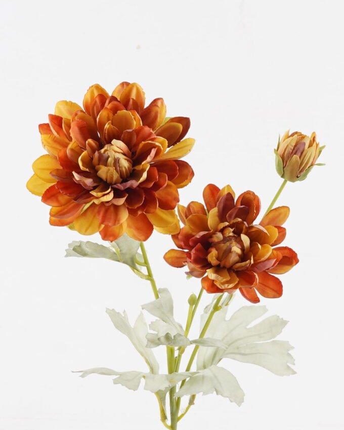 Artificial Flower 18*18*59cm Dahlia *3 single stem GS-58823012-O1 2024Aug YeahFlower is one of Chinese leading OEM manufacturers and exporters , supplying the silk flowers, wholesale artificial trees
