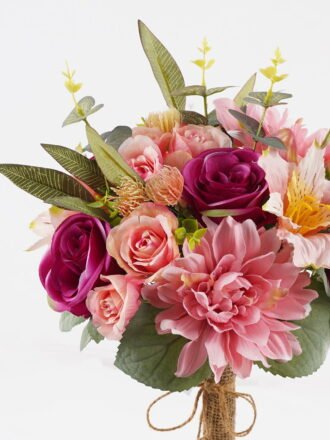 Artificial Flower 33*33*37cm Orchid bundle GS-61524002 Bouquet 3,000+ sqm showroom with thousands of artificial flowers, plants & trees ready for global sourcing.