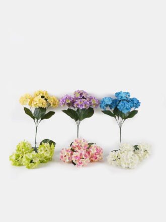 Artificial Flower 36*36*56cm Magnolia *9 bush GS-00824002-W1 Flowers Bush 3,000+ sqm showroom with thousands of artificial flowers, plants & trees ready for global sourcing.