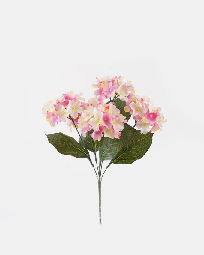 Artificial Flower 32*32*43cm Hydrangea *5 bush GS-00824003 Flowers Bush 3,000+ sqm showroom with thousands of artificial flowers, plants & trees ready for global sourcing.
