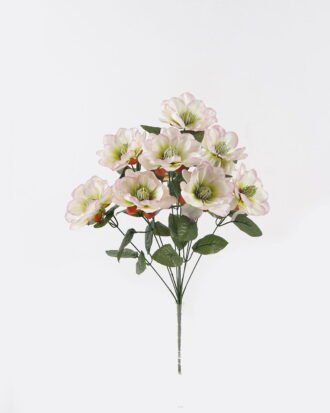 Artificial Flower 36*36*56cm Magnolia *9 bush GS-00824002-W1 2024Aug YeahFlower is one of Chinese leading OEM manufacturers and exporters , supplying the silk flowers, wholesale artificial trees