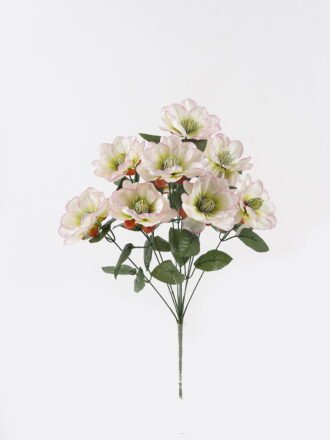 Artificial Flower 36*36*56cm Magnolia *9 bush GS-00824002-P1 Flowers Bush 3,000+ sqm showroom with thousands of artificial flowers, plants & trees ready for global sourcing.