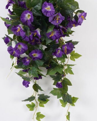Artificial Flower 35*35*81cm  Morning Glory *11  hanging GS-29824026CT-Z2 2024Jul YeahFlower is one of Chinese leading OEM manufacturers and exporters , supplying the silk flowers, wholesale artificial trees