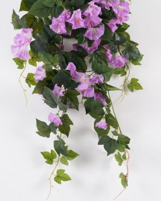 Artificial Flower 35*35*81cm  Morning Glory *11  hanging GS-29824026CT 2024Jul YeahFlower is one of Chinese leading OEM manufacturers and exporters , supplying the silk flowers, wholesale artificial trees