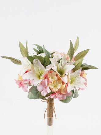 Artificial Flower 33*33*37cm Dahlia bundle GS-61524003 Bouquet 3,000+ sqm showroom with thousands of artificial flowers, plants & trees ready for global sourcing.