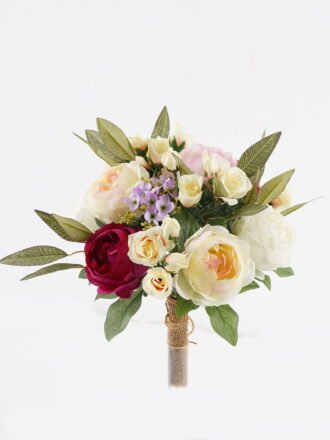 Artificial Flower H:32CM camellia bush*12 GS-1680165-C4 Bouquet 3,000+ sqm showroom with thousands of artificial flowers, plants & trees ready for global sourcing.