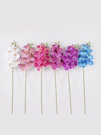 Artificial Flower 17*17*72cm Phalaenopsis *7 Single stem GS-64924019CT-B1 Single Flowers 3,000+ sqm showroom with thousands of artificial flowers, plants & trees ready for global sourcing.