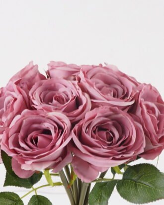 Artificial Flower 26*20*30CM ROSE BUSH*9 GS-35819008-Z1 2024Aug YeahFlower is one of Chinese leading OEM manufacturers and exporters , supplying the silk flowers, wholesale artificial trees
