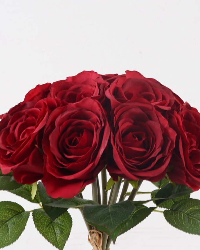 Artificial Flower 26*20*30CM ROSE BUSH*9 GS-35819008 2024Aug YeahFlower is one of Chinese leading OEM manufacturers and exporters , supplying the silk flowers, wholesale artificial trees