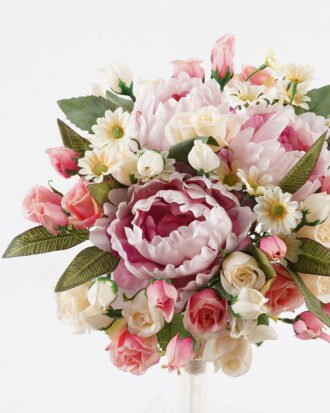 Artificial Flower 33*33*37cm Rose bundle GS-61524004 2024Jul YeahFlower is one of Chinese leading OEM manufacturers and exporters , supplying the silk flowers, wholesale artificial trees