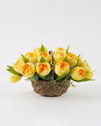 Artificial Flower 36*33*24cm Tulip in basket GS-03324017-Y1 2024Aug YeahFlower is one of Chinese leading OEM manufacturers and exporters , supplying the silk flowers, wholesale artificial trees Artificial Flower 36*33*24cm Tulip in basket GS-03324017-Y1 2024Aug YeahFlower is one of Chinese leading OEM manufacturers and exporters , supplying the silk flowers, wholesale artificial trees