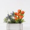 Artificial Flower Tulip lavender in wooden pot GS-03324016-O1_1 Artificial Flower 30*20*29cm Tulip lavender in wooden pot GS-03324016-O1 2024Aug YeahFlower is one of Chinese leading OEM manufacturers and exporters , supplying the silk flowers, wholesale artificial trees