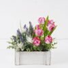 Artificial Flower Tulip lavender in wooden pot GS-03324016-P1_5 Artificial Flower 30*20*29cm Tulip lavender in wooden pot GS-03324016-P1 2024Aug YeahFlower is one of Chinese leading OEM manufacturers and exporters , supplying the silk flowers, wholesale artificial trees