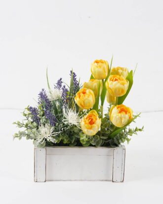 Artificial Flower 30*20*29cm Tulip lavender in wooden pot GS-03324016-Y1 2024Aug YeahFlower is one of Chinese leading OEM manufacturers and exporters , supplying the silk flowers, wholesale artificial trees Artificial Flower 30*20*29cm Tulip lavender in wooden pot GS-03324016-Y1 2024Aug YeahFlower is one of Chinese leading OEM manufacturers and exporters , supplying the silk flowers, wholesale artificial trees