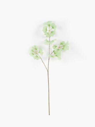 Artificial Flower 37*37*85cm  ginkgo leaf  single stem GS-536240025-G22 Single Flowers 3,000+ sqm showroom with thousands of artificial flowers, plants & trees ready for global sourcing.