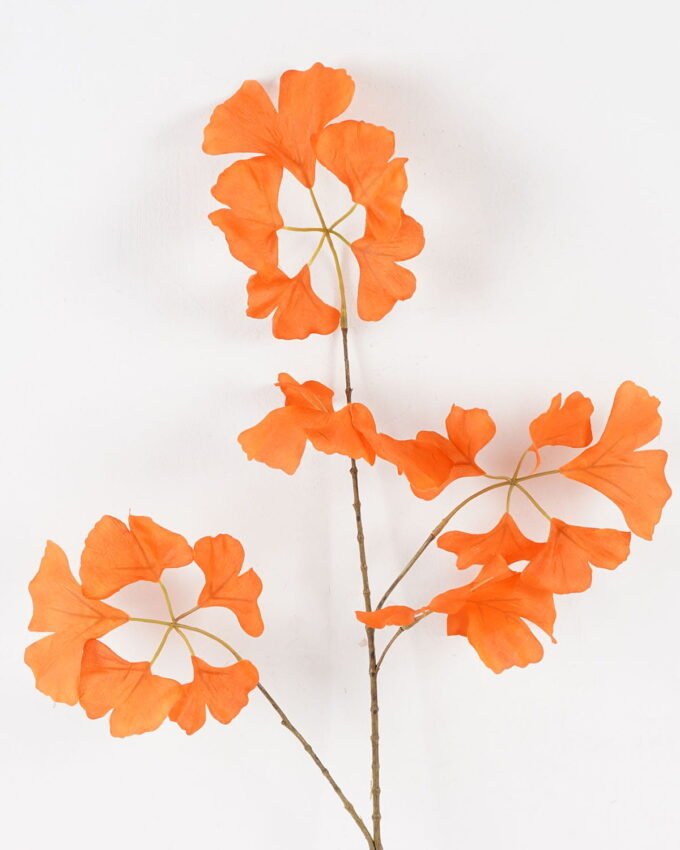 Artificial Flower 37*37*85cm  ginkgo leaf  single stem GS-536240025-O22 2024Aug YeahFlower is one of Chinese leading OEM manufacturers and exporters , supplying the silk flowers, wholesale artificial trees